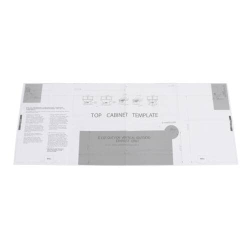 Midea Top Cabinet Template -16170000A81646
