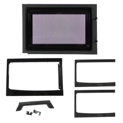 Midea Microwave Door Assembly -12270000B42954