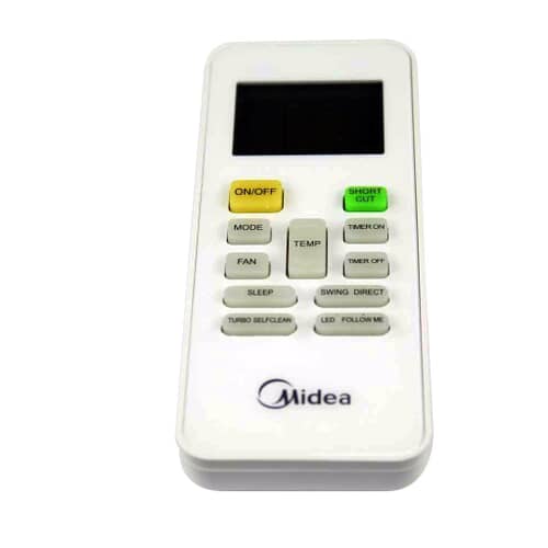 Midea Mini-Split Wall Mount Remote Controller - 17317000A03078