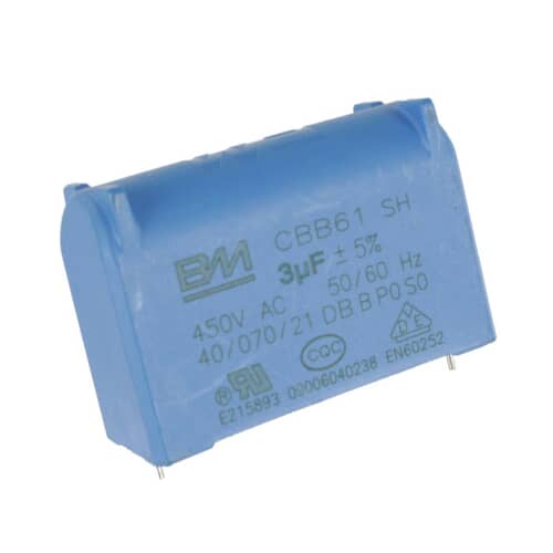 Midea Mini-Split Wall Mount Fan Motor Capacitor 3uF - 17400102000017