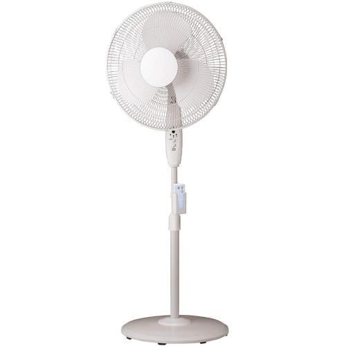 Midea FS408JR 16-Inch Pedestal Standing Fan with Remote Control