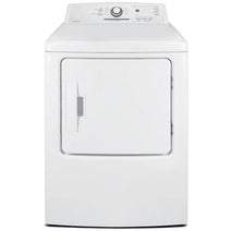 Midea CDG41N1AW 6.7 Cu. Ft. High-Capacity Gas Dryer, White