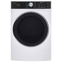 Midea MLG45N1AWW 8.0 Cu. Ft. Extra-Large Front Load Gas Dryer