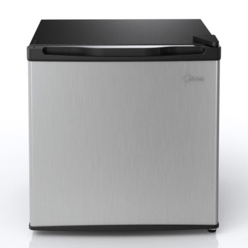 Midea WHS65LSS1 1.6 Cu. Ft. Compact Single Door Refrigerator - Stainless Steel
