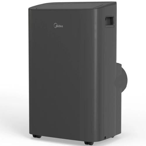 Midea MAP10HS1XWGRT 10,000 BTU SACC Smart AC with Heat and Remote, Grey