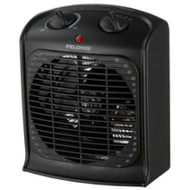 Midea HF1030TB High-Performance Oscillating Fan Heater, Black