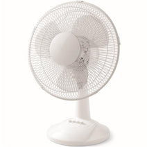 Midea FT308MBW 12-Inch Oscillating Table Fan - Matte White