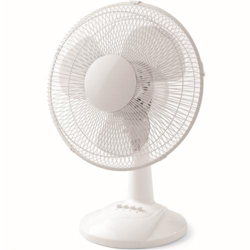 Midea FT308MBW 12-Inch Oscillating Table Fan - Matte White