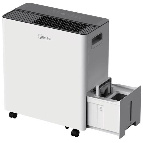 Midea MAD50PS1AWTC 50-Pint Smart Dehumidifier with Automatic Internal Pump