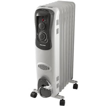Midea HO0270W Digital Oil-Filled Radiant Floor Heater, White