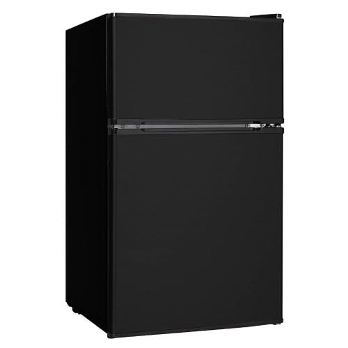Midea WHD125FB1 3.3 Cu. Ft. Compact Refrigerator - Double Door Black