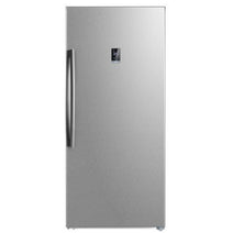 Midea WHS507FWESS1 14.0 Cu. Ft. Convertible Upright Freezer/Fridge, Stainless Steel