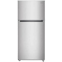 Midea MSTF14SSR Seasons 14.2 Cu. Ft. Energy Star Top Mount Refrigerator - Stainless Steel