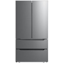 Midea FD225SS Toscana 22.5 Cu. Ft. French Door Refrigerator - Stainless Steel