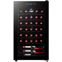 Midea AWCA034ADB Arctic King Premium 34-Bottle Wine Cooler