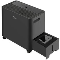 Midea MAD50PS1AWBL 50-Pint SmartDry Dehumidifier with Built-in Pump, Black Accents