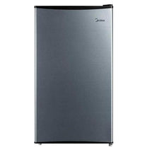 Midea MRM33S7ASL 3.3 Cu. Ft. Compact Single Door Refrigerator - Stainless Steel Finish