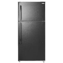 Midea NSRTM18BK8Q 18 Cu. Ft. Top Mount Refrigerator - Double Door Black