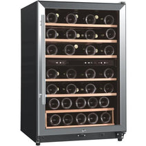 Midea WHS168WES1 45-Bottle Dual-Zone Wine Cooler