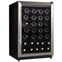 Midea WHS169WES1FB Premium Series Wine Cooler - Black Finish