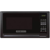 Midea EM720CFOPMB 0.7 Cu. Ft. Mini Kitchen Microwave, Black