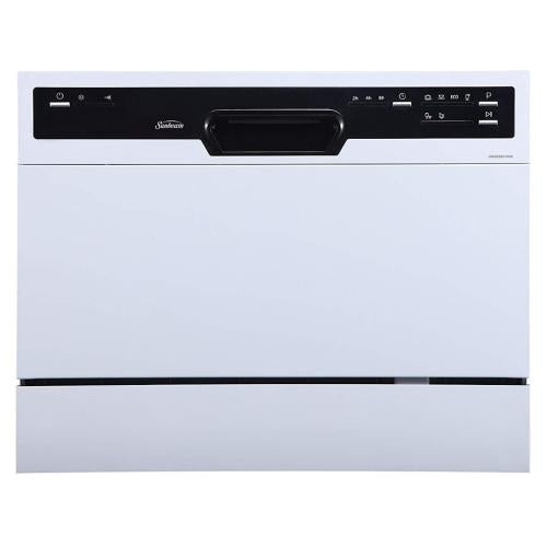 Midea DWSB3607WW High-Performance Built-In Dishwasher, White