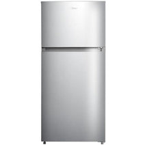 Midea MRT14D3BST 14 Cu. Ft. Top Mount Refrigerator - Stainless Steel Look