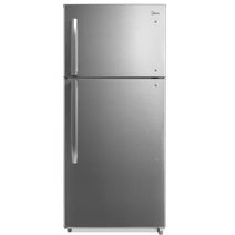 Midea HD663FWS 18 Cu. Ft. Top Mount Refrigerator - Double Door Stainless Steel