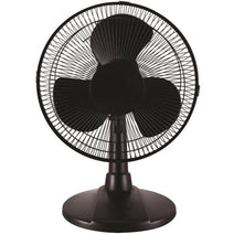 Midea FT3013PB 12-Inch Oscillating Table Fan - Black