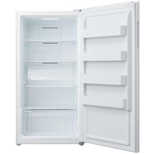Midea MRU17B2AWW 17 Cu. Ft. 33-Inch Convertible Upright Refrigerator/Freezer - White