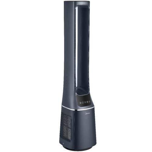 Midea AMS150BC 42-Inch Bladeless Tower Fan with Air Purification