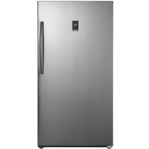 Midea NSUZ17XSS9 17.0 Cu. Ft. Frost-Free Upright Convertible Freezer/Refrigerator - Stainless Look