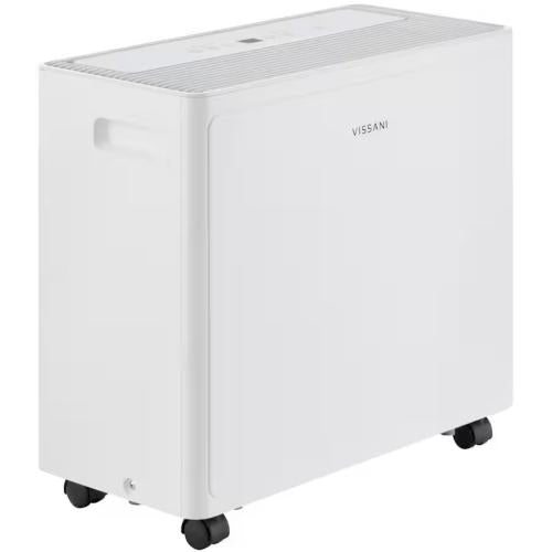 Midea VAD25S1AWT Vissani 25-Pint Compact Portable Dehumidifier