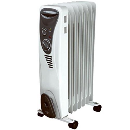 Midea HO0279W Pelonis Oil-Filled Convection Radiator Heater, White