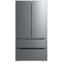 Midea MRQ23P4AST Multi-Door French Door Refrigerator - Stainless Steel
