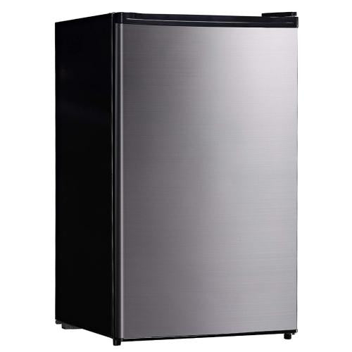 Midea WHS160RSS1FB 4.4 Cu. Ft. Compact Single Door Refrigerator - Stainless Steel