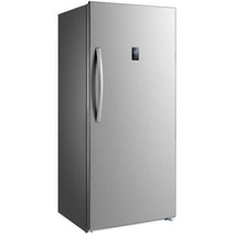 Midea PFV1386MS 13.8 Cu. Ft. Frost-Free Upright Freezer, Stainless Steel