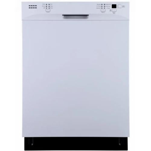 Midea SDW2FCMW Seasons 24-Inch Standard Front Control Dishwasher, White