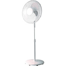Midea FS408MW 16-Inch Oscillating Pedestal Fan, Glossy White