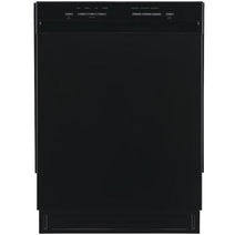 Midea CDW4FCMB Criterion 24-Inch 4-Cycle Front Control Built-In Dishwasher, Black
