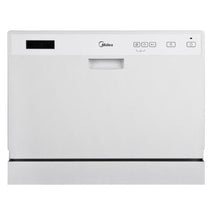 Midea MDC3203DWW3A 6-Place Setting Countertop Dishwasher, White