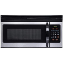 Midea EM044KINP Black+Decker 1.6 Cu. Ft. 1000W Over-the-Range Microwave