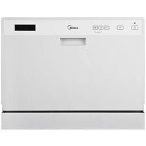Midea MDC3602FSS3A Compact 6-Place Setting Dishwasher, Stainless Steel