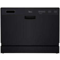 Midea MDC3602FBB3A Compact 6-Place Setting Dishwasher, Black