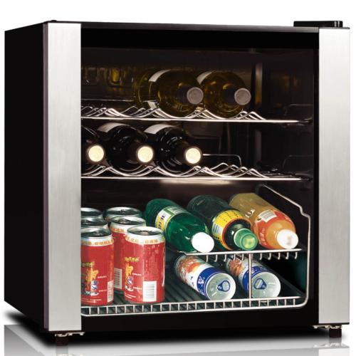Midea WHS64W1FB 16-Bottle Wine Cooler - Black Finish