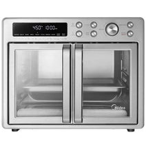 Midea MET26C3AST Premium French Door Air Fryer & Toaster Oven, Stainless Steel