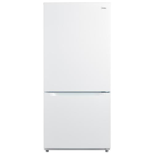 Midea MRB19B6AWW 18.7 Cu. Ft. Bottom Mount Refrigerator - Double Door White