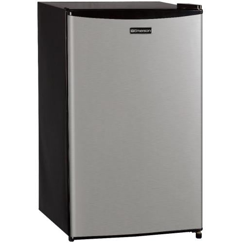 Midea CR330BSSE 3.3 Cu. Ft. Compact Single Door Mini Fridge - Stainless Steel Look