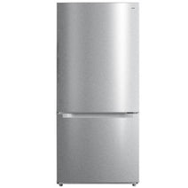 Midea MRB19B6AST 18.7 Cu. Ft. Bottom Mount Refrigerator - Stainless Steel Look