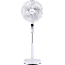 Midea FS4016CR 16-Inch Chrome Series Oscillating Pedestal Fan